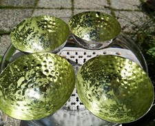 4 x 11.5 Schwimmkerzenhalter Grün Metall Schwimmkerzen Schwimmschale Schwimmdeko