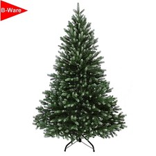 B-WARE * künstlicher Weihnachtsbaum 180 cm Spritzguss / dunkelgrün-Puderzucker
