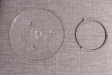 Mikrowellenteller Drehteller Glasteller, 31,5 cm