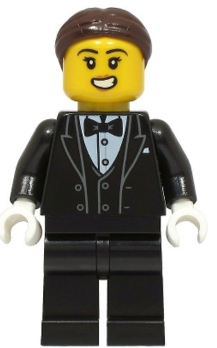 Lego minifigur kellner idea174 - lego,