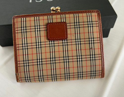 Vintage burberry portemonnaie - burberry,
