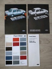 Ford Orion GL Injection Prospekt 06.1983 + technische Daten + Farbkarte +Preise