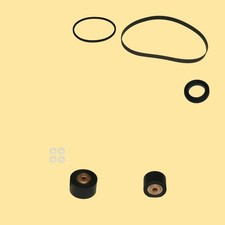 Riemen Andruckrolle Reibrad = Kit 3 für Akai GX-95 MKII Cassette Deck