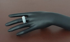 ☆Eleganter Jenny Elvers Ring mit blauen Swarovski-Kristallen Gr. 18, neu!☆
