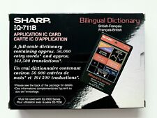 Sharp IQ-711B «Bilingual Dictionary» IC card for OZ/IQ electronic organizer CIB