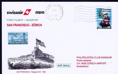 Swissair san francisco - swissair,