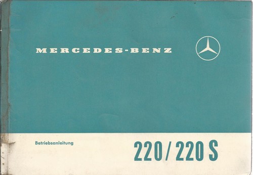 Mercedes 111 220 - mercedes, s