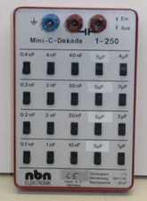 nbn Elektronik Mini-C5-Dekade 1-250 Genauigkeit 1% Bereich siehe Bild. Abgeänder