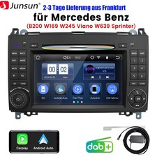 Für Mercedes Benz A/B Klasse Sprinter Viano Vito W639 Autoradio GPS Navi Carplay