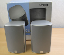 2x Canton Plus XL Boxen Satelliten Lautsprecher Plus XL, Paar, silber im Ovp