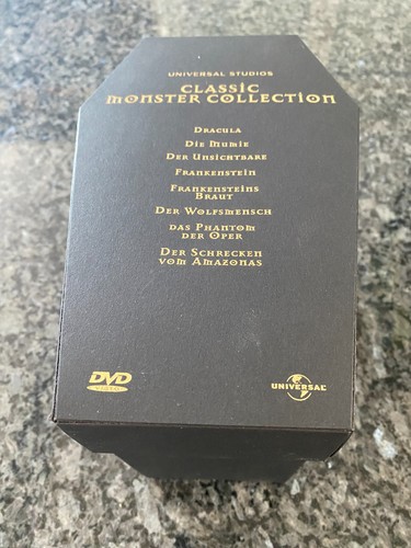 Dvds universal monster - monster, box