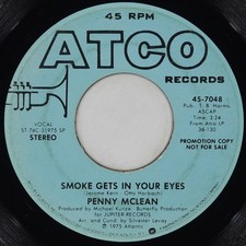 PENNY MCLEAN Smoke Gets In