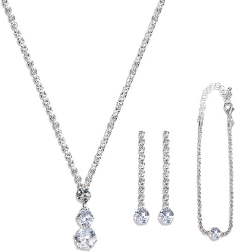 Brautschmuck set damen - brautschmuck,