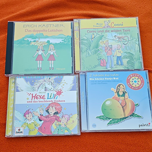 Kinder hörspiel cds - 7x, kinder-hörspiel