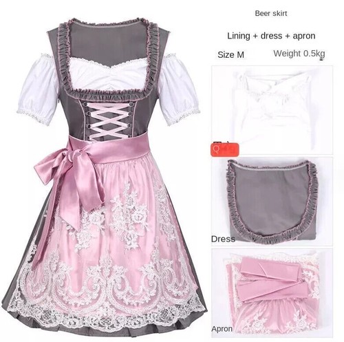 3tlg damen oktoberfest - 3tlg,