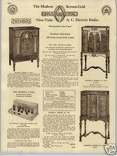 1930 PAPER AD Minerva 9 Nine