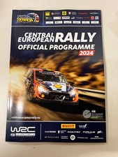 CER Rallye WRC Programmheft WRC Central European Rally 2024 ADAC