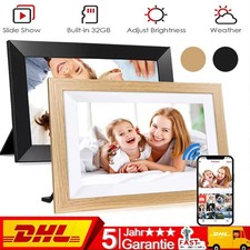 Frameo 10,1 Zoll WiFi Digitaler Bilderrahmen, 1280x800 HD IPS Touchscreen Foto