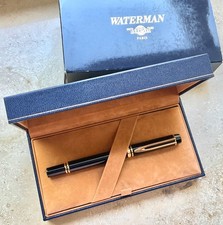 SAMMLUNGSRÜCKNAHME! WATERMAN Man 200 Füllhalter, (der kleinere), mit 18 Karat F