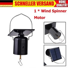 Solarbetriebene Windspinner
