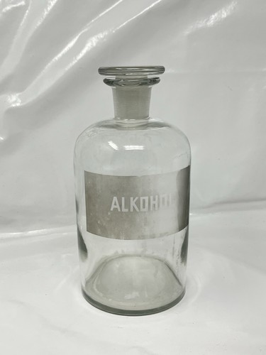 Apotheker flasche glas - apotheker, antik