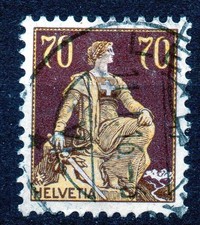 Schweiz 108x ex sitzende