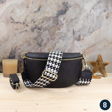 Bauchtasche Damen Echtleder