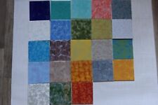 Retro Fliesen 15 x 15 cm 70er Jahre rot violett  blau Viele Muster zur Auswahl