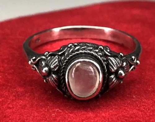 Antik silber ring - ring, weiss