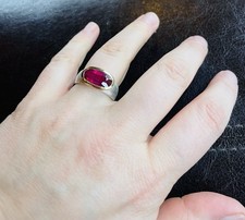 Wunderschöner Turmalin Silber/ Gold Goldschmiede-Ring! Handarbeit!