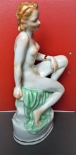Porzellan Figur Akt,Frau
