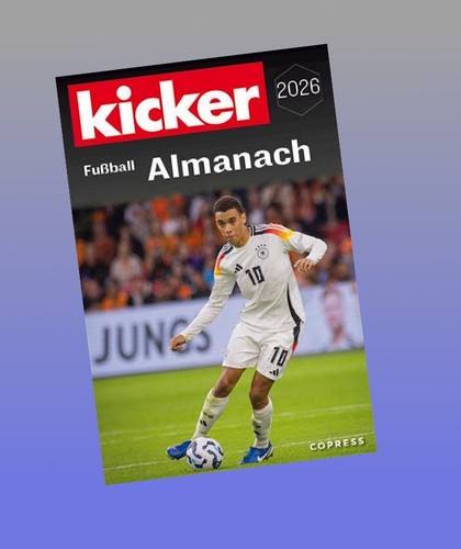 Kicker fußball almanach - fußball, 2026
