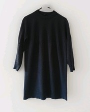 COS Pullover Wolle Lang Navy
