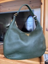 Prada Vitello Daino Leder Hobo