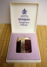 Ronson Varaflame Milady , in Goldfarben , Lack . Versand kostenlos