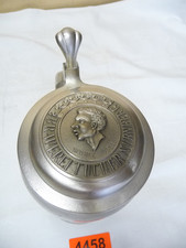 4458.     Alter Steingut Bierkrug  Tucher Nürnberg Bierkrug   1 L