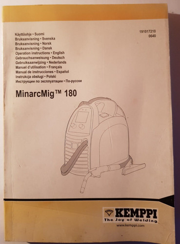 Kemppi minarchmig 180 - minarchmig,