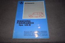 Ersatzteilliste Ersatzteilekatalog Karosserie AUTOBIANCHI Bianchina Panoramica