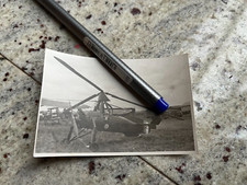 Orig. Foto Beute Flugplatz Frankreich Tragschrauber Flugzeug 2. WK