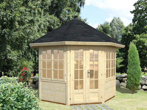 Gartenpavillon holz 28mm - gartenpavillon,