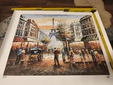 Dave Pollot Limited Print Canvas Freddy Krüger Paris 5/100 Horror Takes Holiday