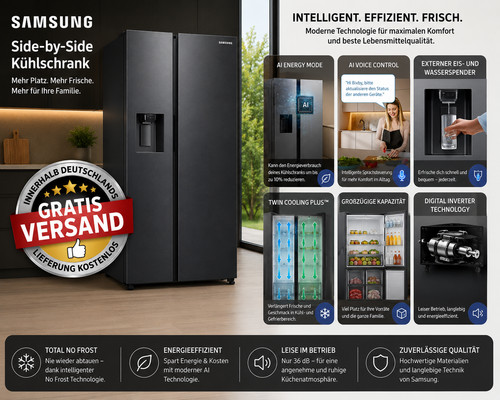 Samsung rs80f66kbfef - samsung,