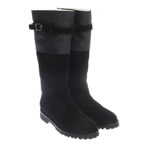 Winterboots unützer schwarz - winterboots,