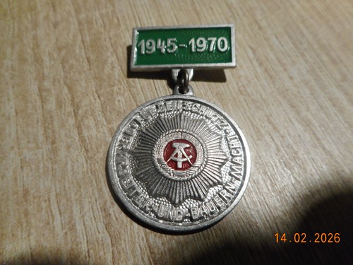 Ddr erinnerungsabzeichen - ddr,