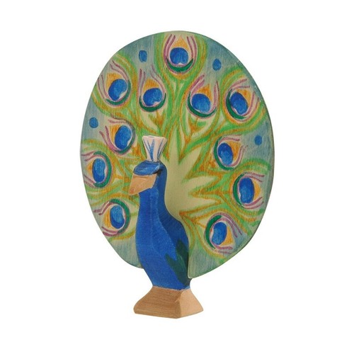 Ostheimer pfau mit rad 11841 - ,
