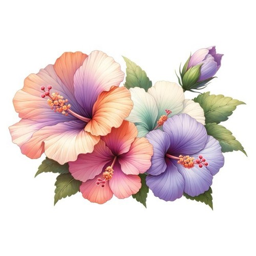 9x9 blume wandtattoo - 9x9, cm