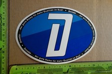 Alter Aufkleber Sanitär Bad Dusche Installateur DUSCHOLUX