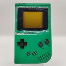 Nintendo Game Boy Classic DMG-01 Konsole - Grün / Doc Frog | Neue Displayscheibe