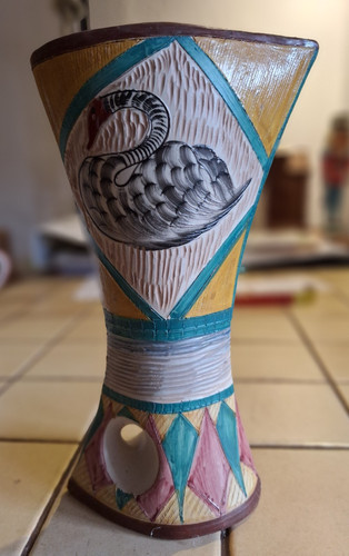 Ausgefallene vase handmade - vase,