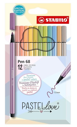 12er stabilo pen - 12er, 68